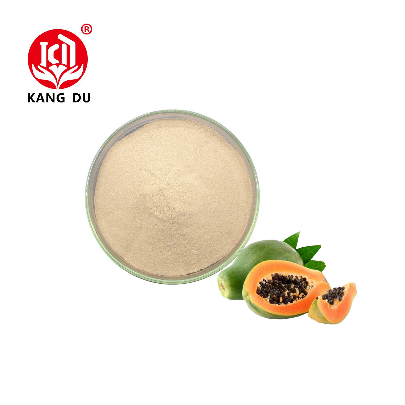 Порошок папайи, высококачественный порошок сока папайи 99% для пищевых продуктов, растение, фруктовый экстракт, порошок