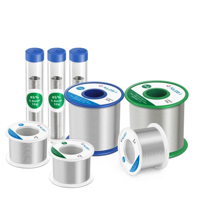 Low Price Customized Solder Tin Soldering Wire 0.5/0.8/1.0mm Core Silver Welding