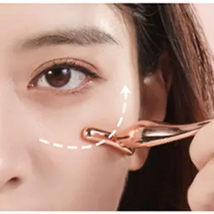 Mini Cosmetic Spoons Eco Friendly Eye Customized LOGO Style Ship Color Weight Material Quick Face Spatula Metal Cream Spatula