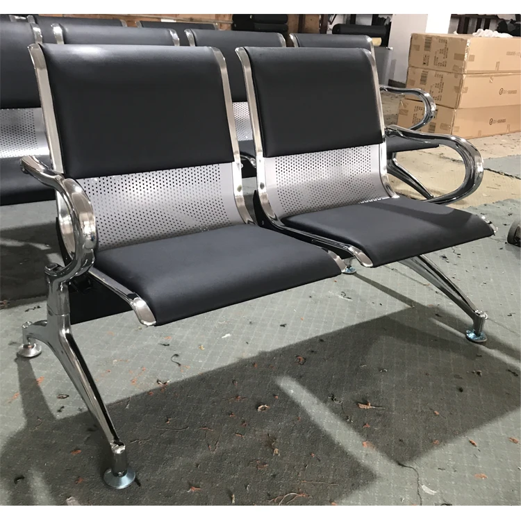 New pubilc waiting chairs triangle gang hospital waiting chair used office waiting chairs