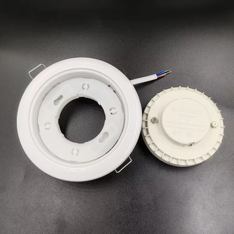 GX53 LED base,GX53 downlight holder,  GX53 plastic lamp holder ,gx53  Lamp Adapter