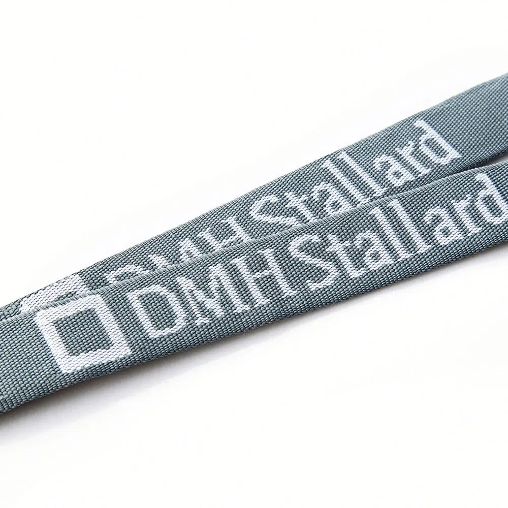 customizable necklace children size printing polyester blue safety buckle football soccer printing lanyard