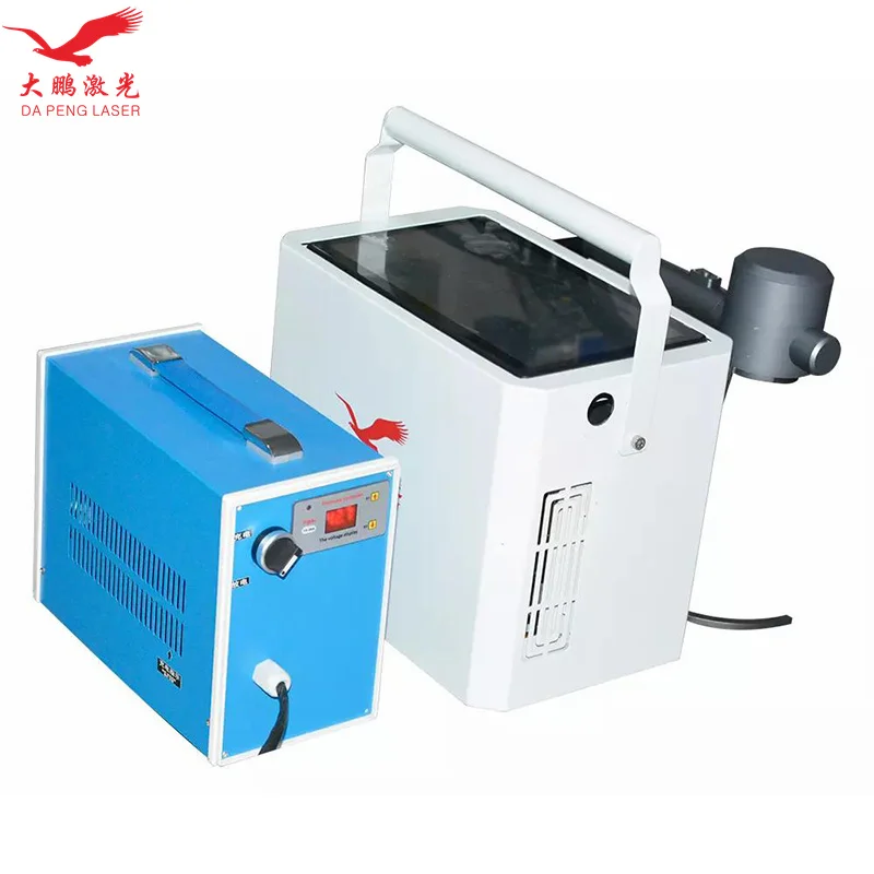 Raycus Fiber Laser Nameplate Carving Apparatus Portable Handheld Engraver Mini Marking Equipment For Copper 50W 30W 20W Optional