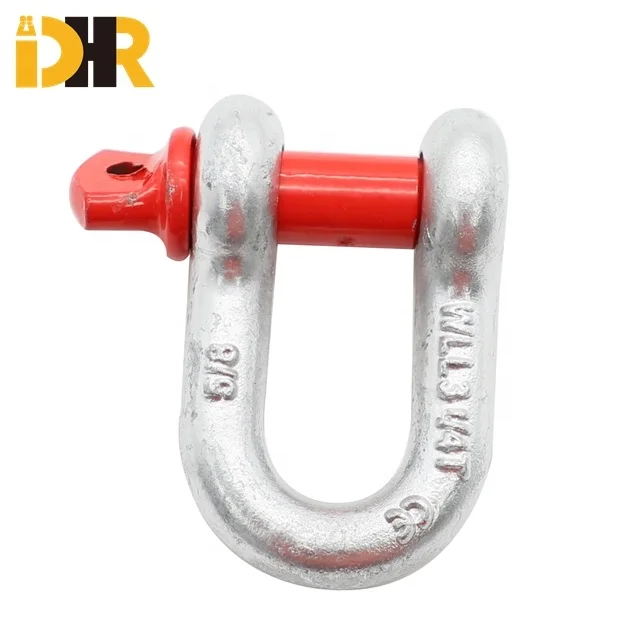 Galvanized Lifting Marine D Ring Shackle
