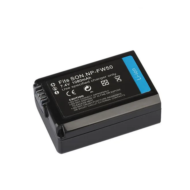  Аккумуляторная 1080mAh 7 4 V NP-FW50 NPFW50 аккумуляторная батарея для цифровых фотоаппаратов NP FW50 Sony NEX-3 NEX-5C NEX-C3 a33 a35