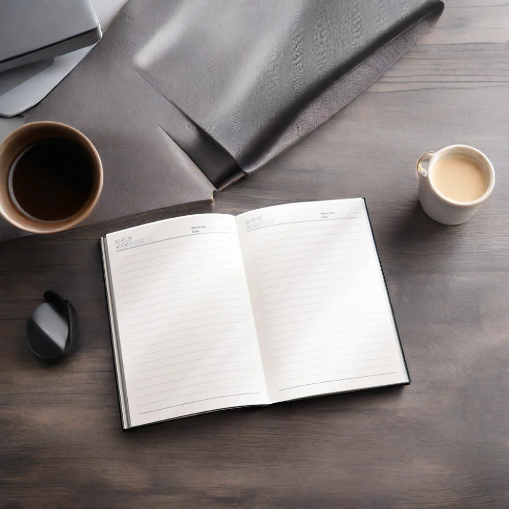 3pcs Luxury A5 Business Notebook Planner Sets Custom Logo Leather Cover Pen Gift Set Wholesale Promotional Stationery Set