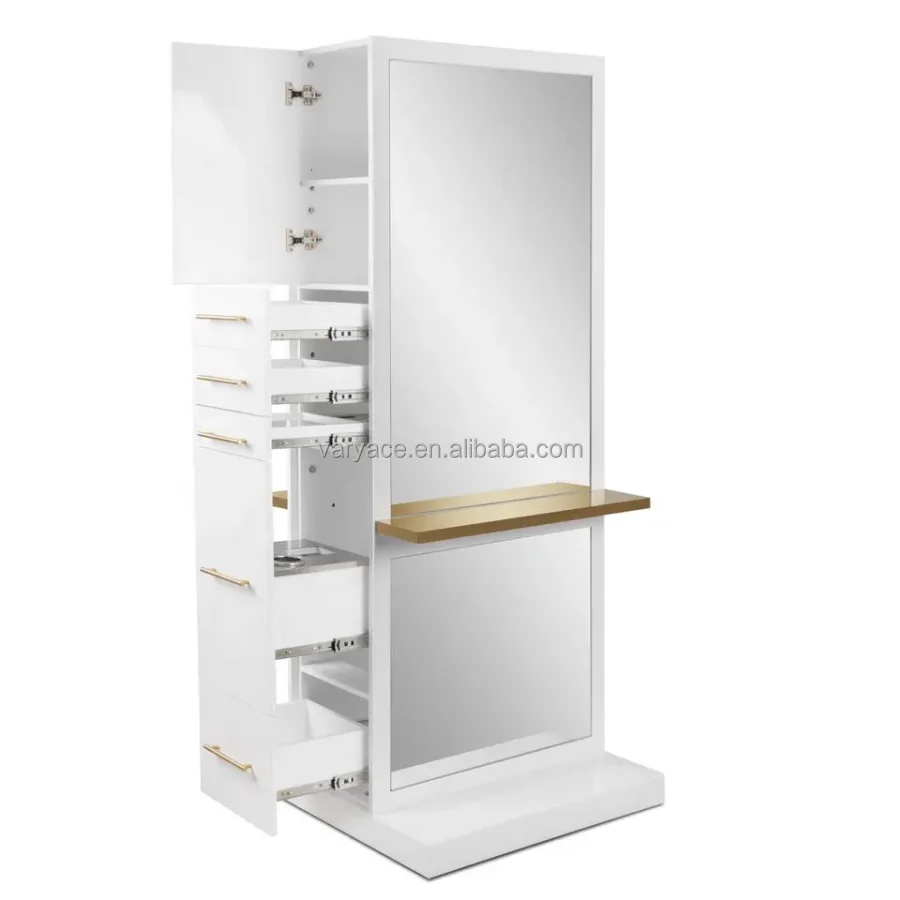 Modern Design Wood Hairdressing Salon Styling for Hair/Beauty/Barber Shop & Home Office Use