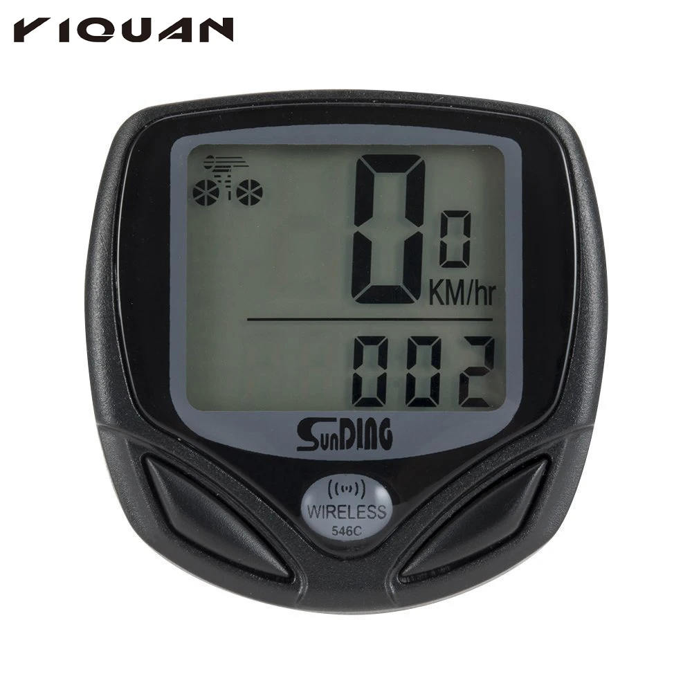 Factory Bicycle Speedometer And Odometer LED Display Wireless Waterproof Cycle Bicycle Computer