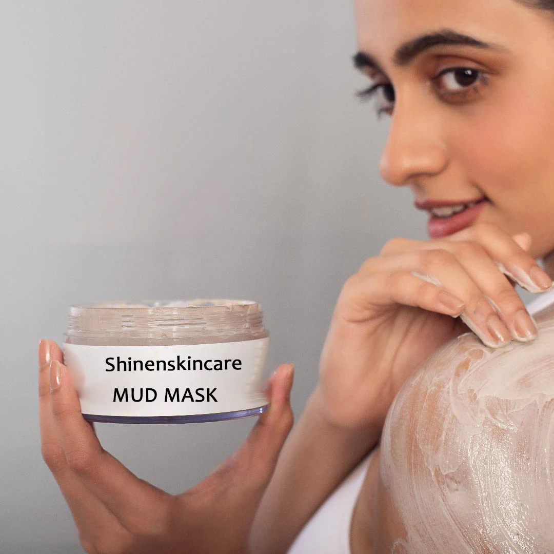 Korean Cosmetic OEM ODM Anti Acne Pore Cleansing Oil Control Dead Sea  Coffee Facial Clay Mud Mask