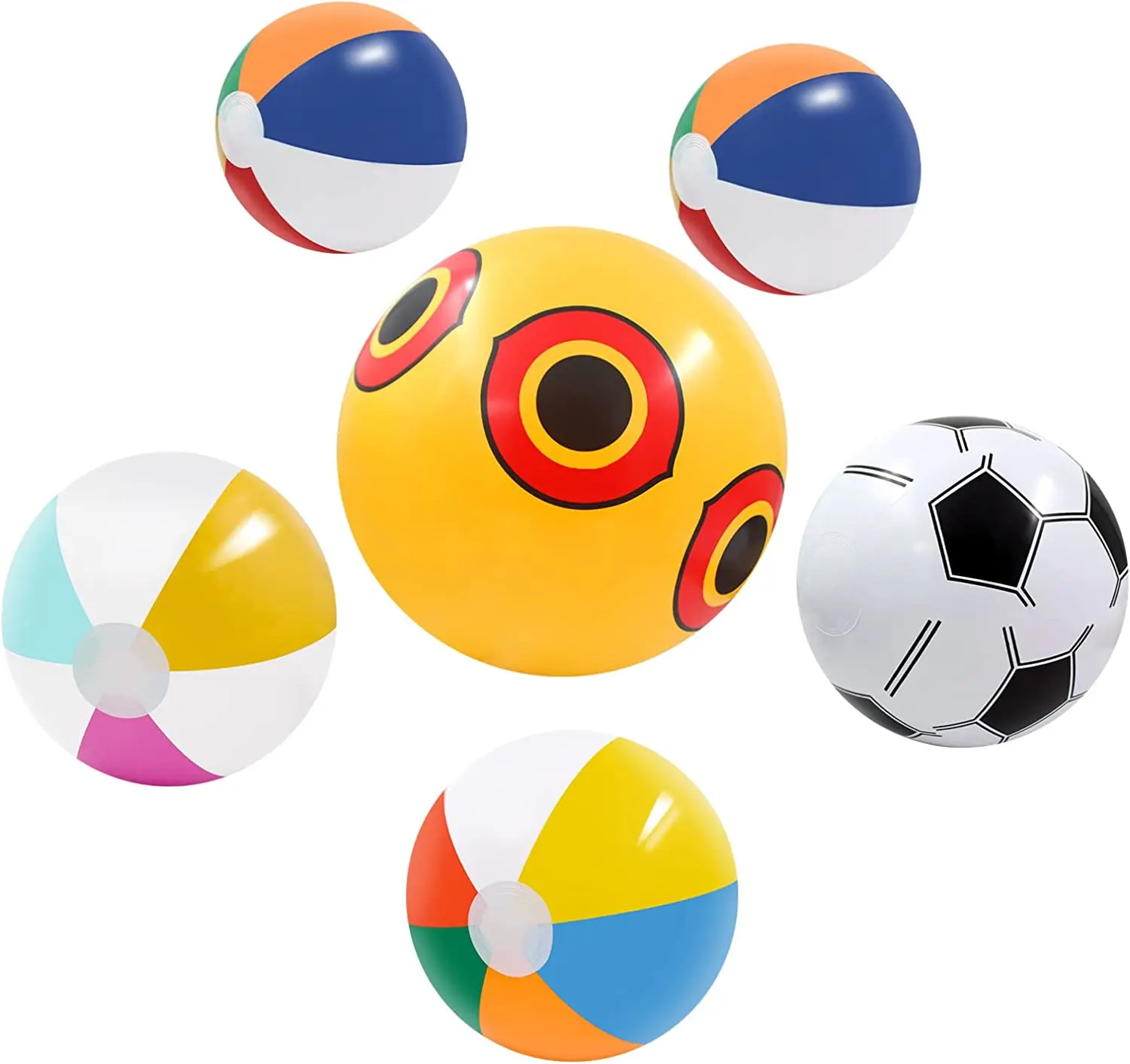 Factory Price colorful customized PVC beach ball PVC inflatable beach ball