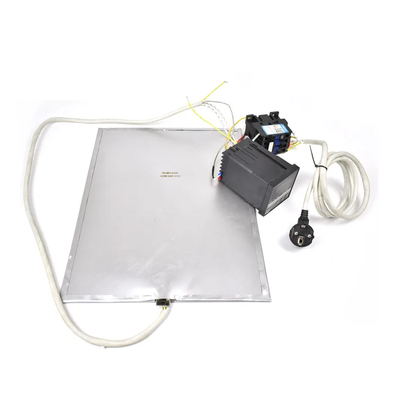 XIAOSHU High Temperature 240V 2500W Mica Heating Plate Heater with Digital Thermostat