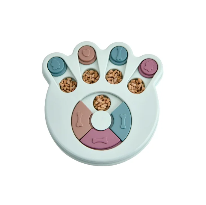 New Arrival Dogs Slow Food Feeder Pet Interactive Feeding Game Puzzle Dog Toys For IQ Training Pet Supplies