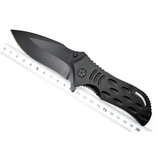 stainless steel material type camping survival utility folding carbon fiber pocket knife
