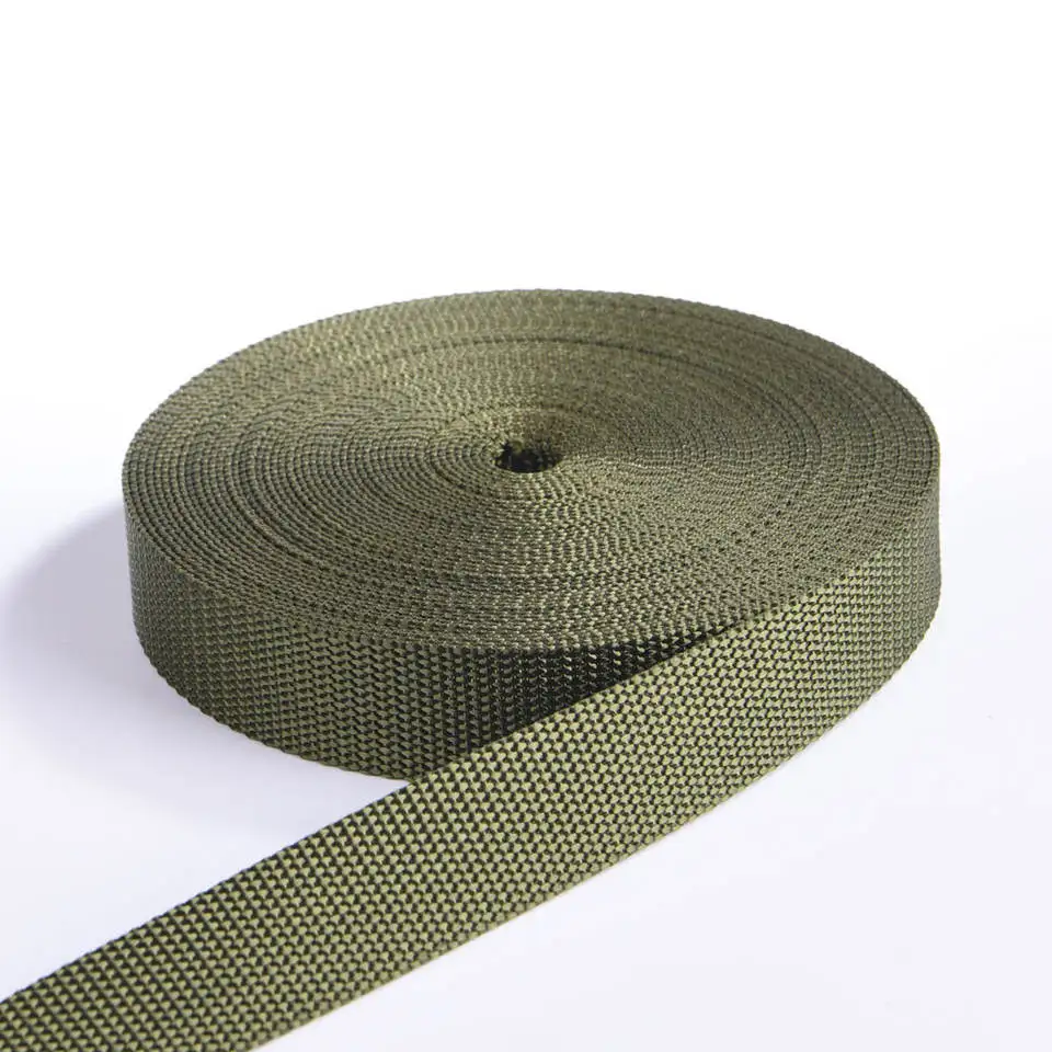 Camouflage Webbing Belts Polyester Webbing Strap Custom Polyester Webbing