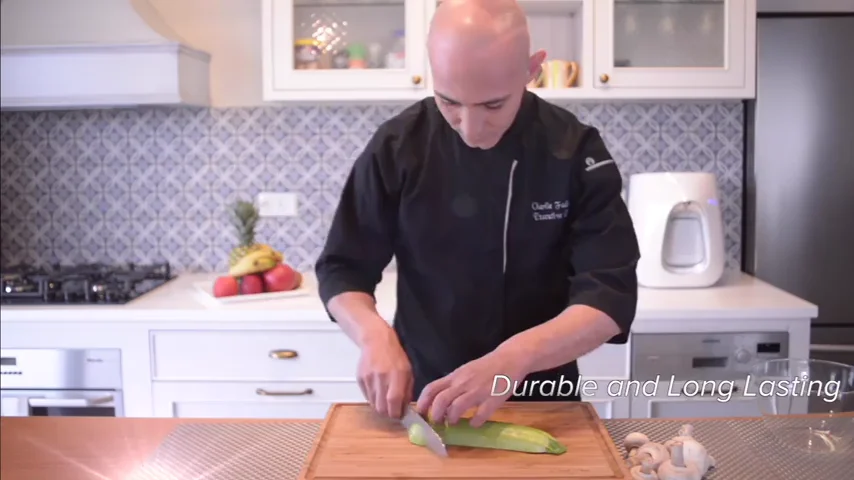 Wholesale Organic Natural Extra Large Bamboo Cutting Board Bamboo Chopping Board  with Juice Groove