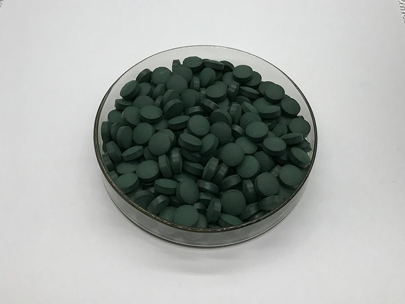 
250mg 500mg Dosage Organic Spirulina Chlorella Tablets On Sale 