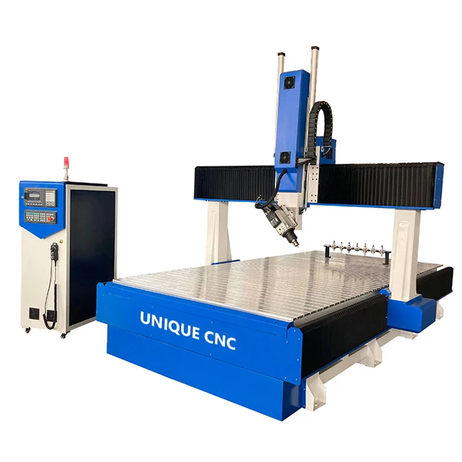 Tool sensor cnc 4 axis router Taiwan PMI 30MM guide rails  cnc router wood carving machine cnc router machine for wood 4 axis