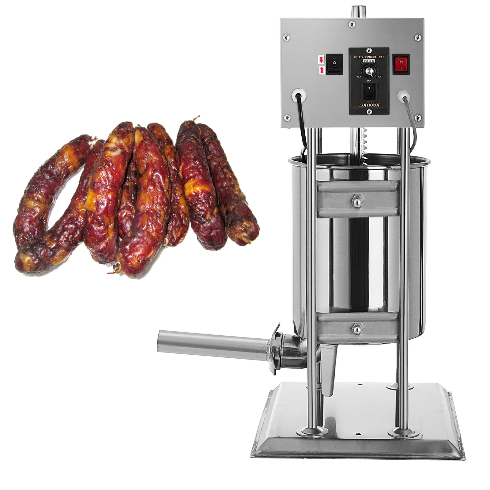 15L sausage stuffer electric meat mincer sausage stuffer meat grinder machine