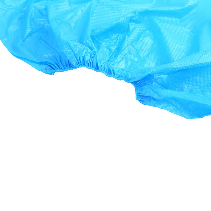 Manufacturer cheap sale high quality disposable blue CPE plastic shoe cover use for food industry