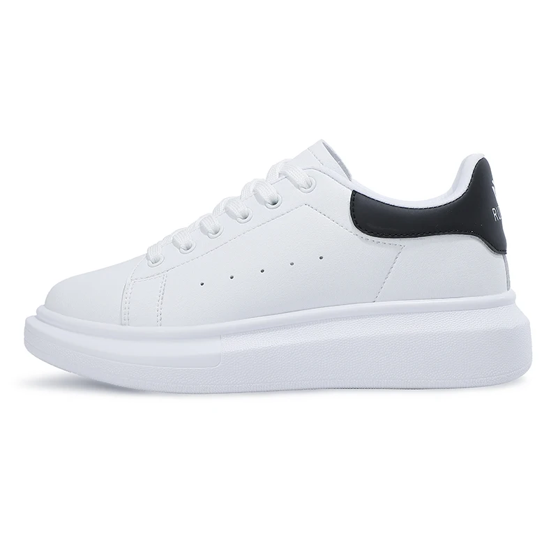 Free Shipping Zapatillas Deportivas Women Microfiber Upper EVA Sole White Sneakers Women Ladies Sneakers Shoes Casual Woman Shoe