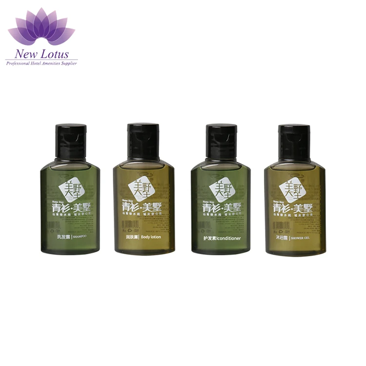 5 star hotel supplies luxury mini shampoo and conditioner for hotels