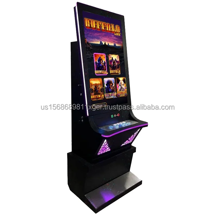 Wholesale Commercial Coin Operated 43 inch Vertical Amusement Game Machine Multi 5 in 1 Buffalo Game