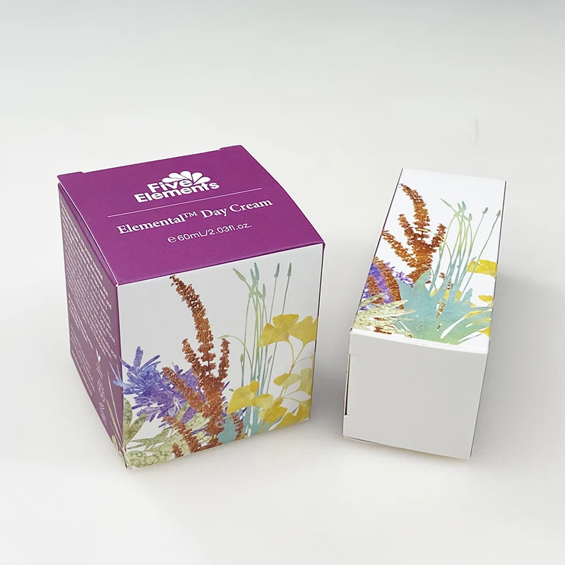 Custom Printed Cardboard Packaging for Cosmetics Small Perfume Bottle Paper Boxes for Lipstick Face Cream Food Safe Folders