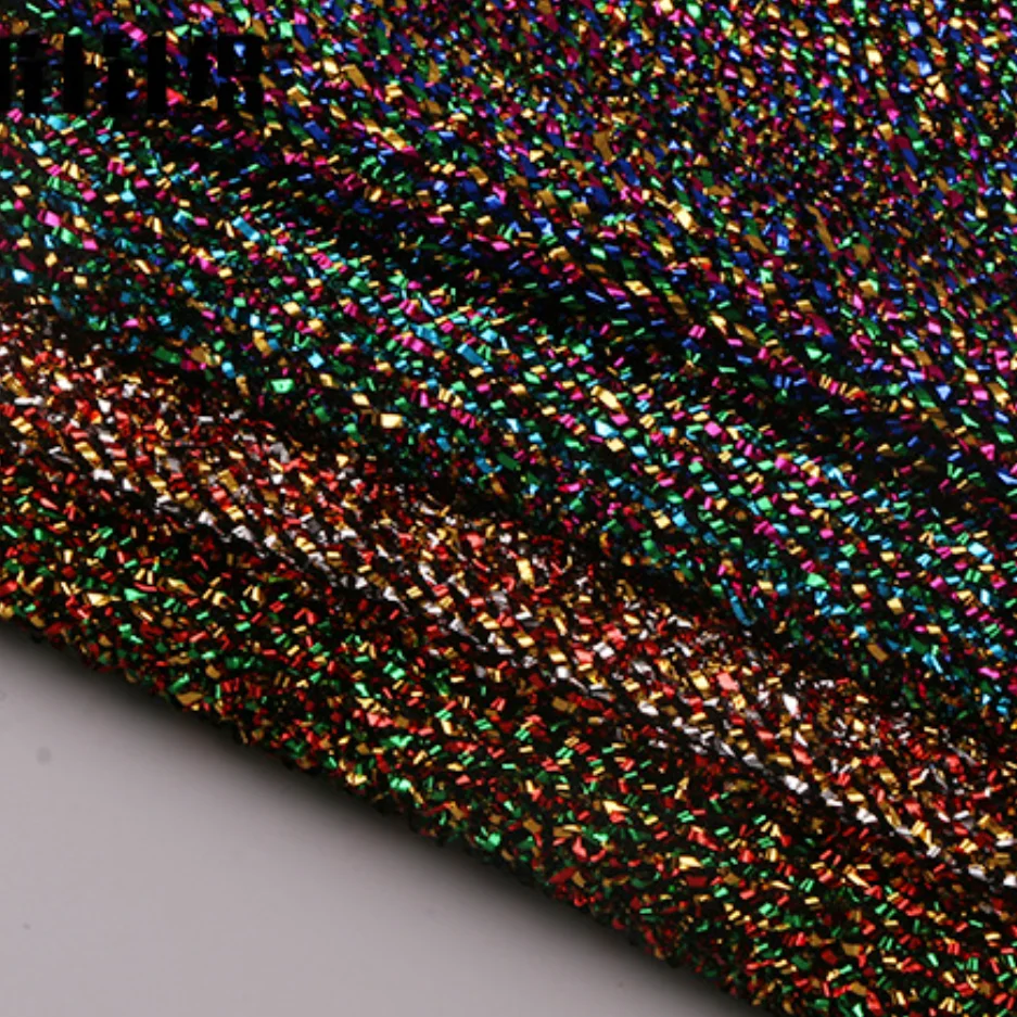 Wholesale Christmas Accent Fabric Multi Color Knit Fabric