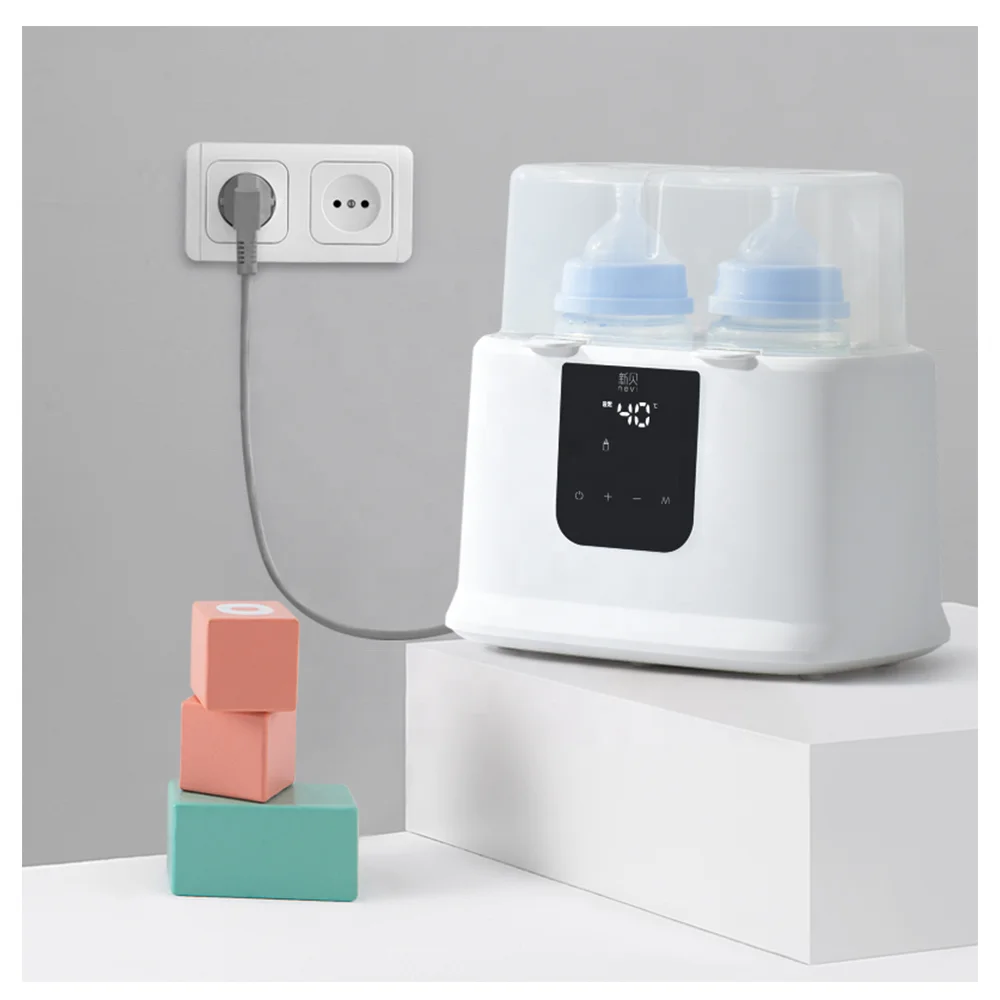 Factory Wholesale Customization Service Portable Digital Breast Milk Heater Bilateral Baby Bottle Warmer