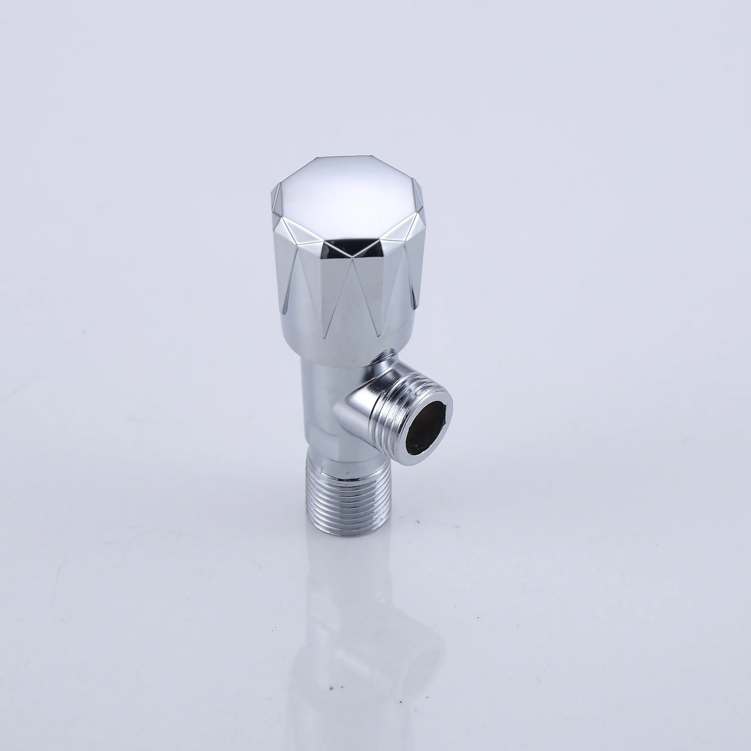 Popular Model Simple Low-key Style Round ABS Handle General Design Angle Valve