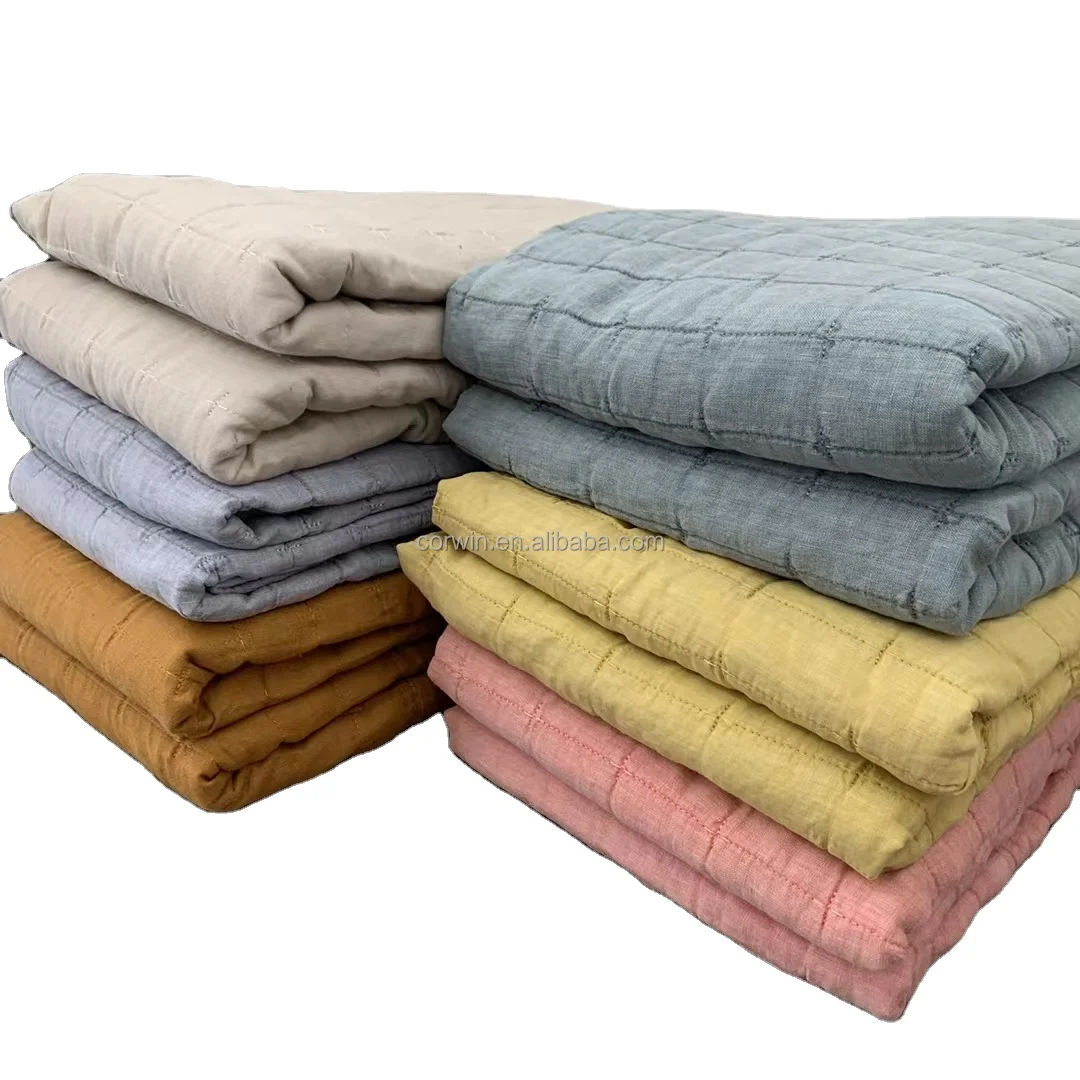 Стеганое одеяло из 100% льна, Королевский размер, высокое качество, роскошное постельное белье, Индивидуальный размер и цвет, устойчивый материал
