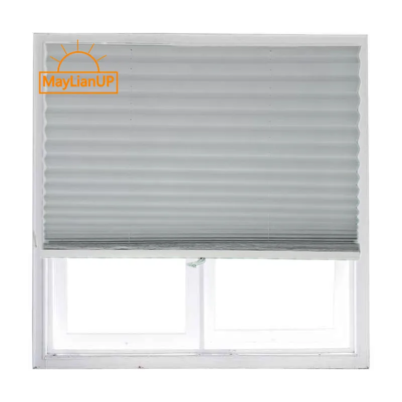 MayLianUP insulate water wind non-woven Manual Control Fix Instal lwindow blinds cordless Without String RTS Manual Install Fix