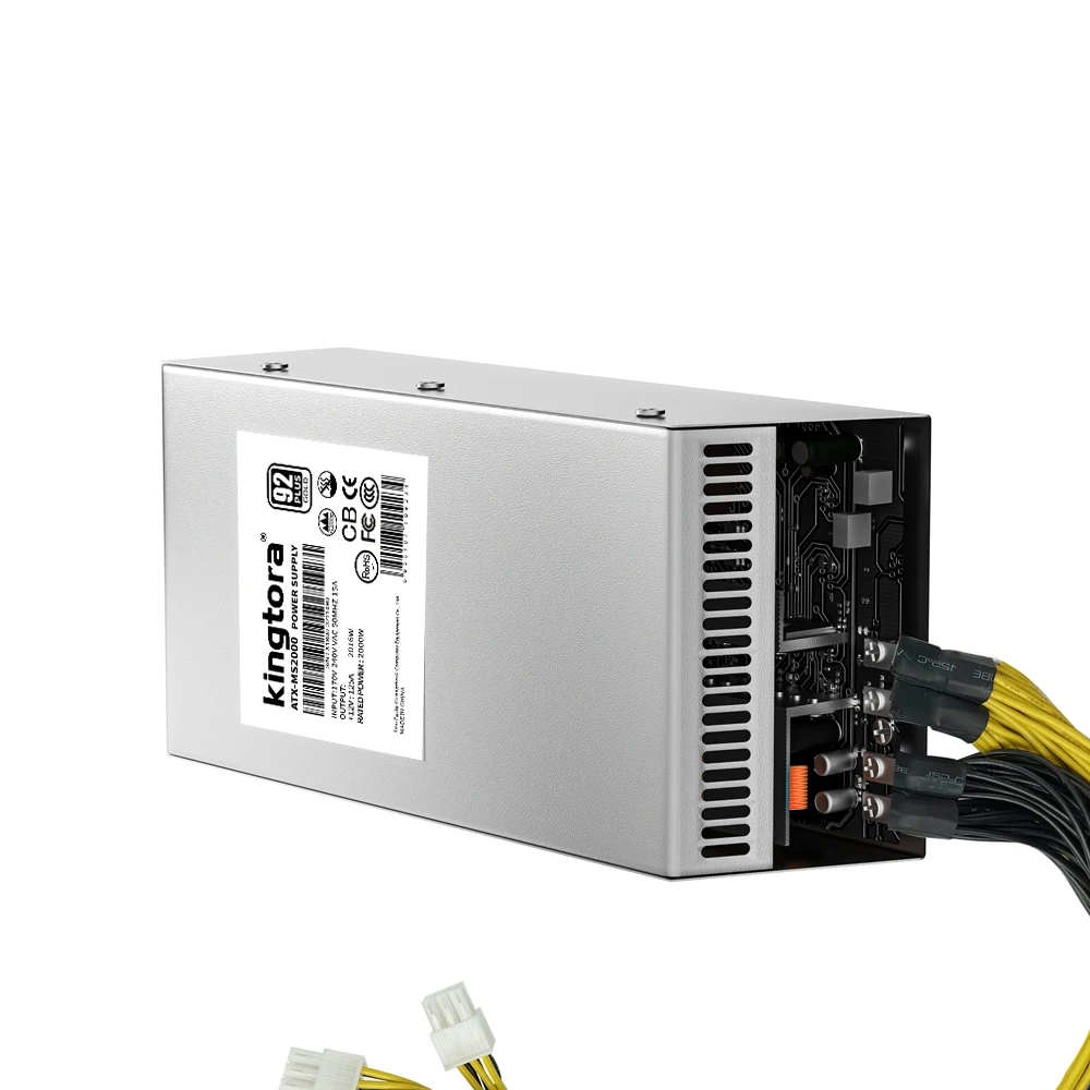 
Wholesale PSU 1600W 1800W 2000W Rig Power Supply For Mining ASIC Miner GPU Miner 