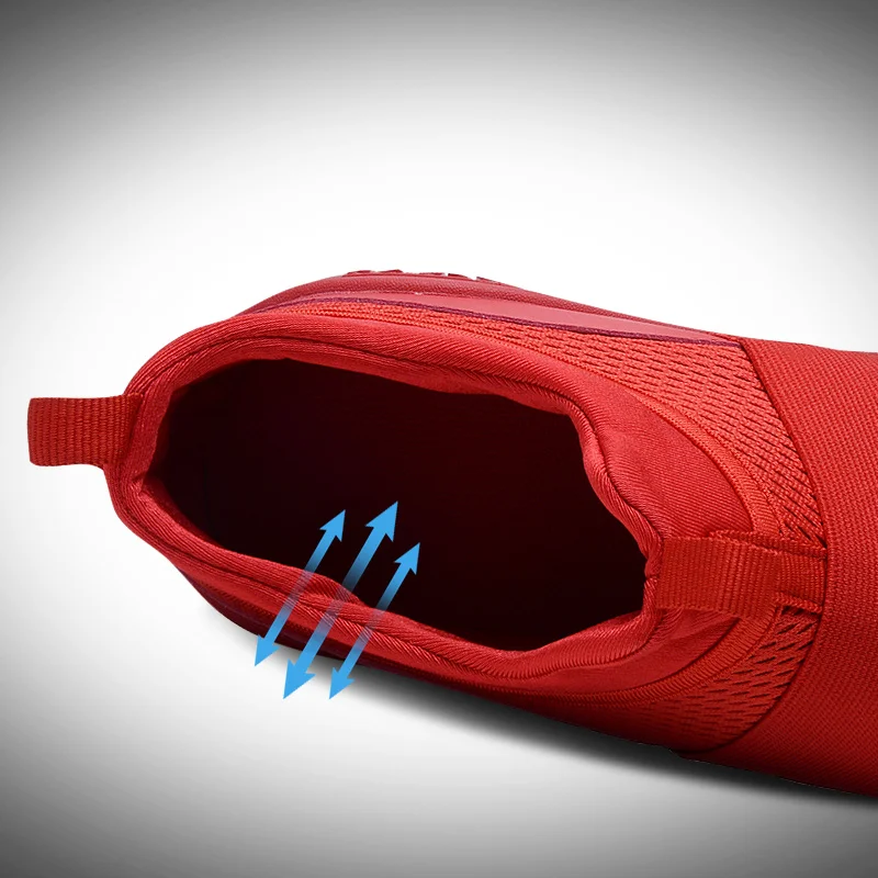 PDEP men casual sport shoes 2019 trekking mesh lace up flat black fashion big size39-46 running male trainers sneakers footwears