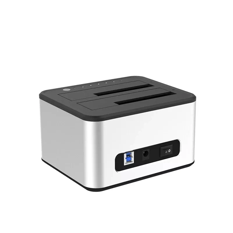 2.5/3.5 inch hard disk socket usb3.0 dual-disk SATA solid-state SSD offline clone mobile hard disk box