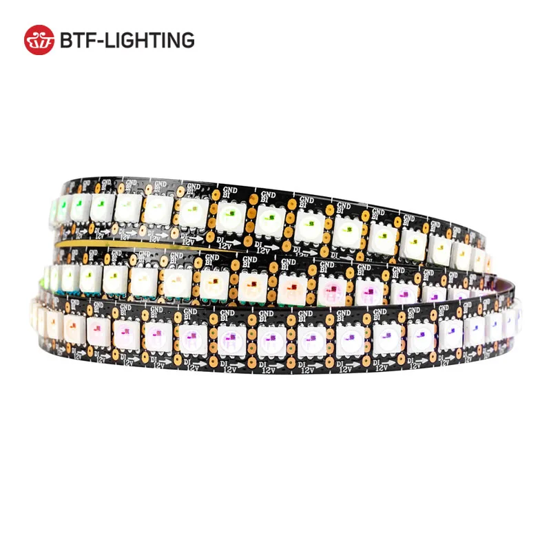  Цифровая светодиодная лента btf ip30 ip65 ip67 12 в rgb типа GS8208