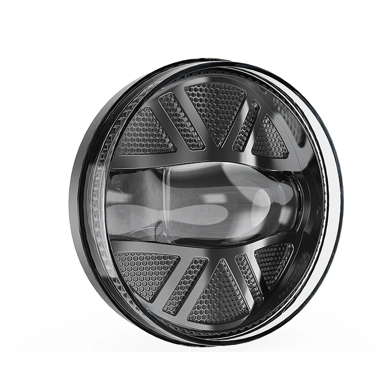 Hot sell approved car led lamp fog light 6500k white adjustable plug and play 24v round 24w led fog lights