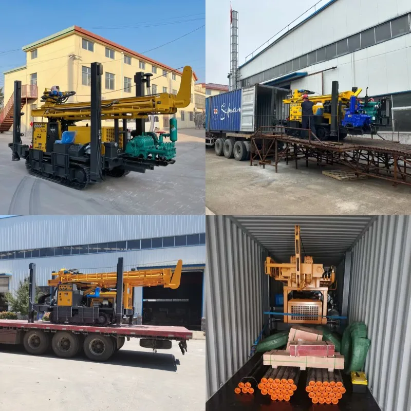 Factory price 200m 300m 400m 600m crawler-mounted hydraulic water well drilling rigs for sale borehole drilling machine