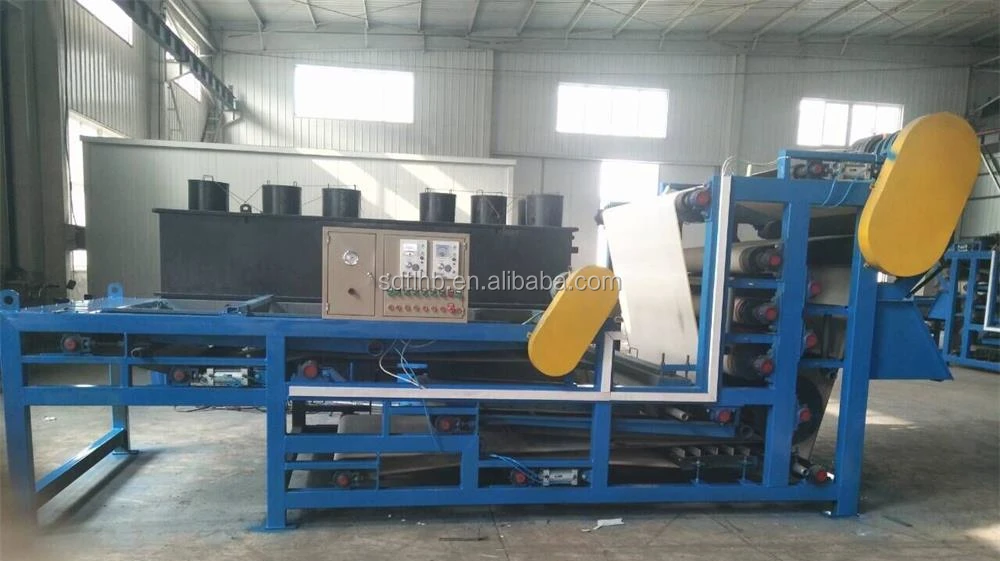 food used dewatering equipment vacuum belt filter press for sale