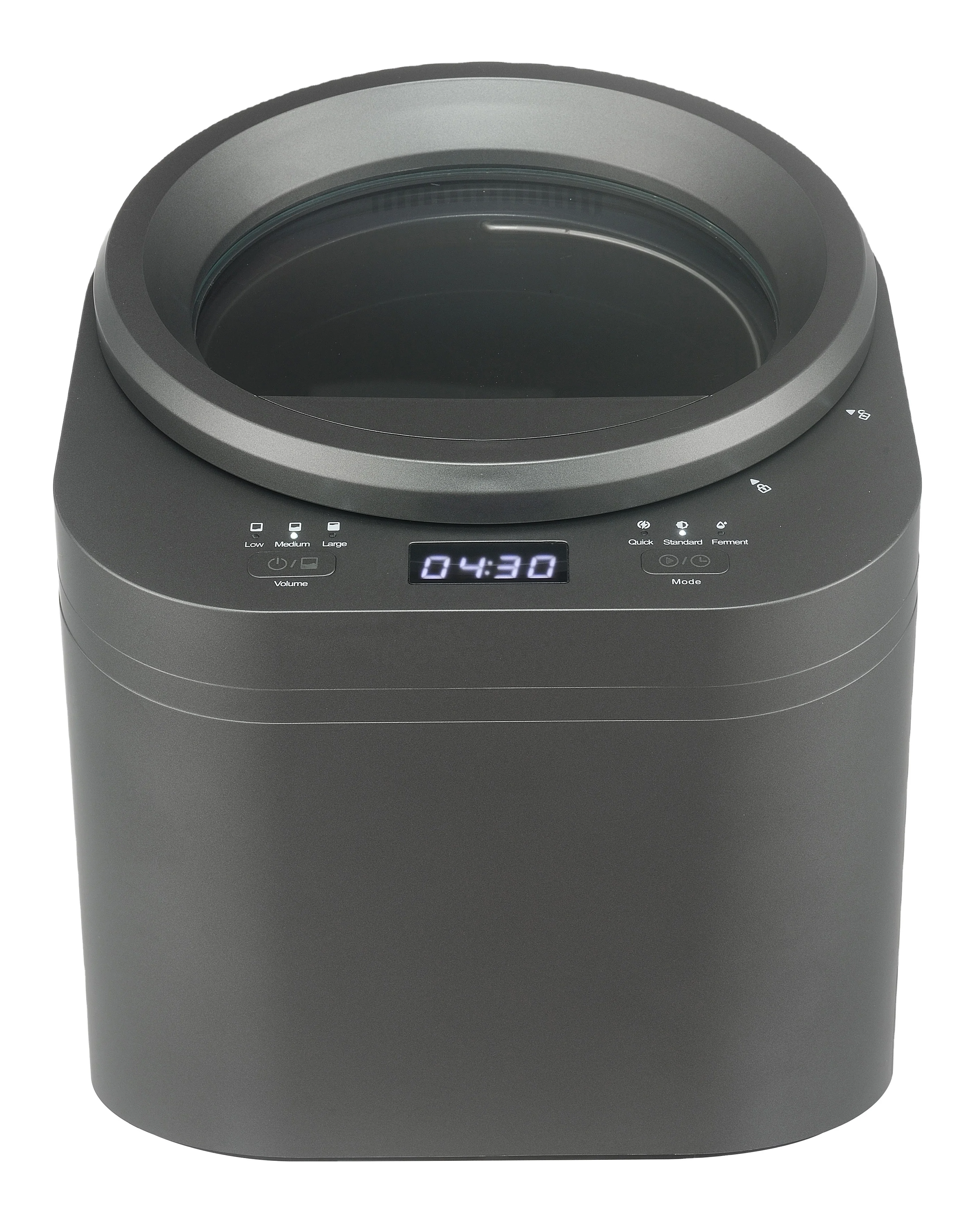 Electric Household Food Waste Decomposer with Smart Patented Technology and Visible Window Continuous Feed System