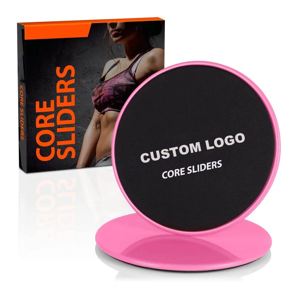 Nonslip Oem Cheap Colorful Gym Fitness Training Exercise Custom pp Plastic Core Gliding Discs Sliders