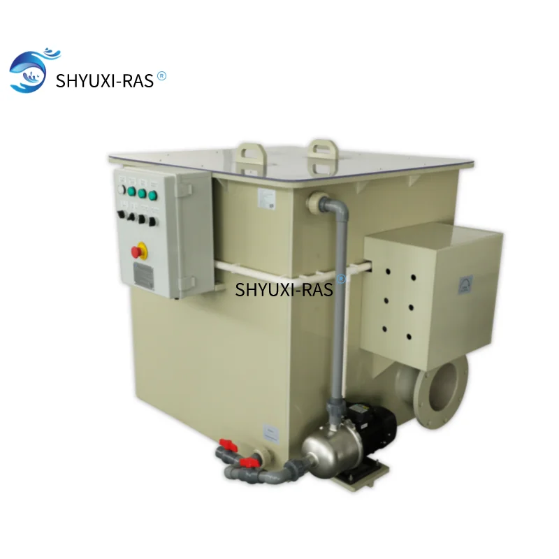 Tilipia fish farming equipment  Rotary drum filter aquaculture For Aquaponic shrimp farm