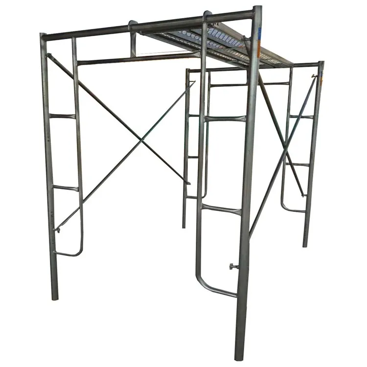 Steel Ladder Main Frame Scaffolding System With Joint Pin Cross Brace