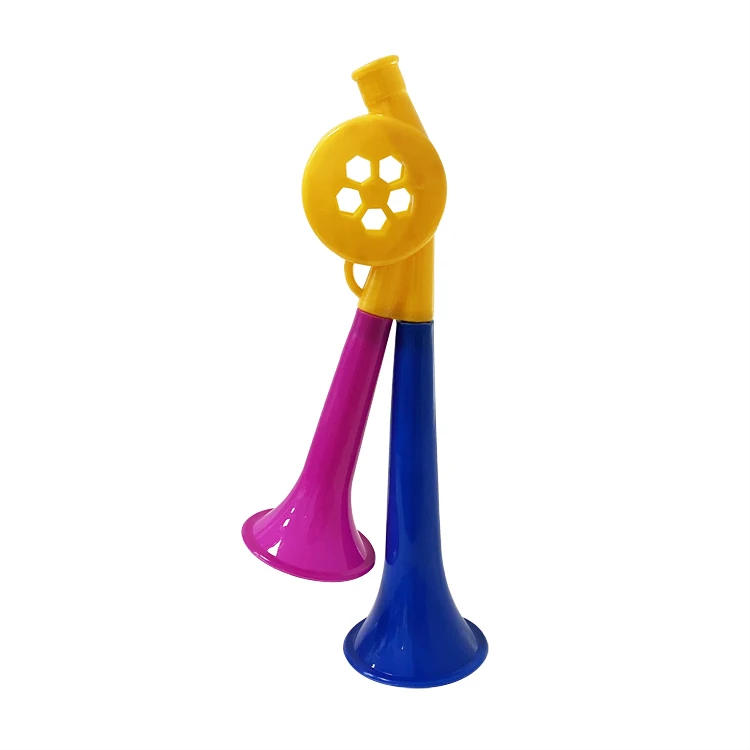 Promotional Item Cheering Horn Plastic Toys with Rope