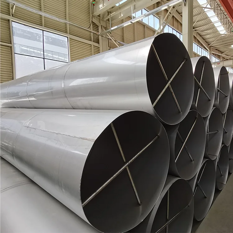 large diameter stainless steel pipe  production line stainless steel turbo piping