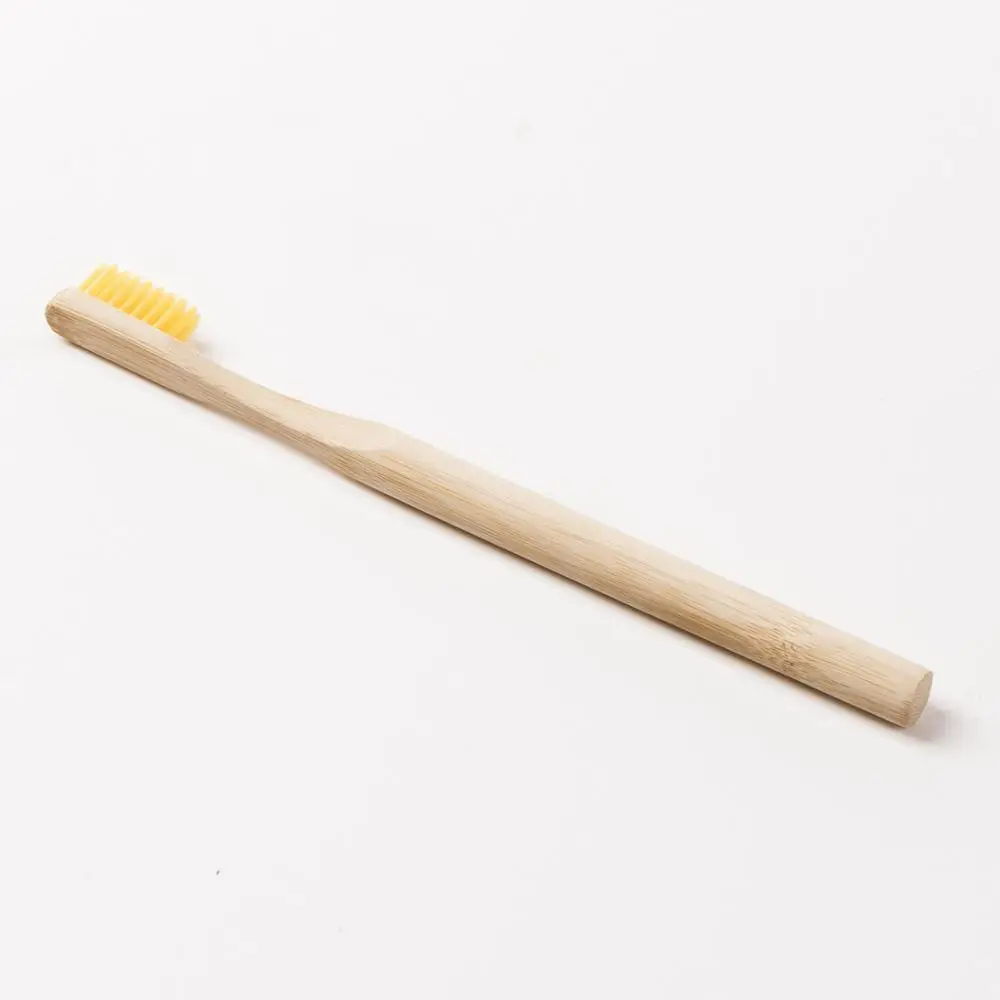 Wholesale biodegrad colored eco natural organic bamboo toothbrush