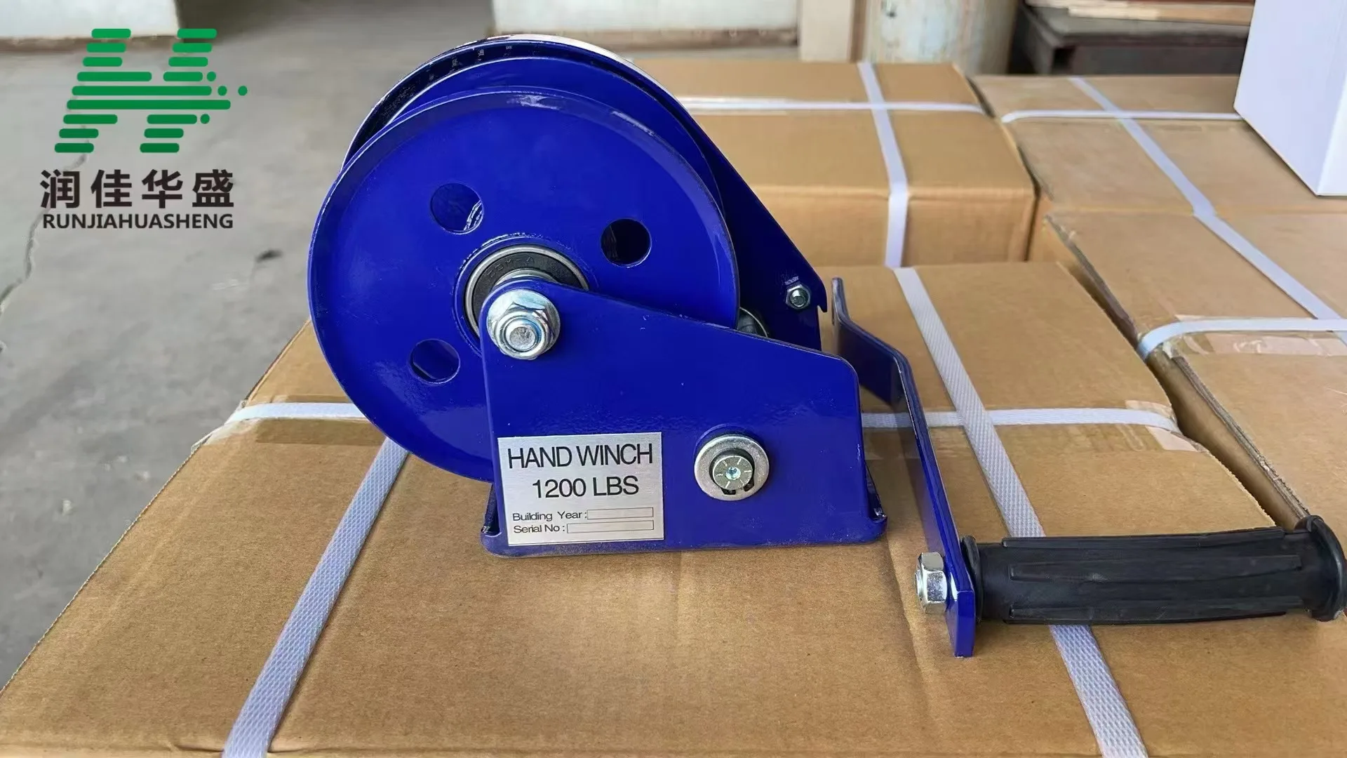 High Quality 500-3000Kg Capacity Manual Power Wire Rope Hand Winch Lift