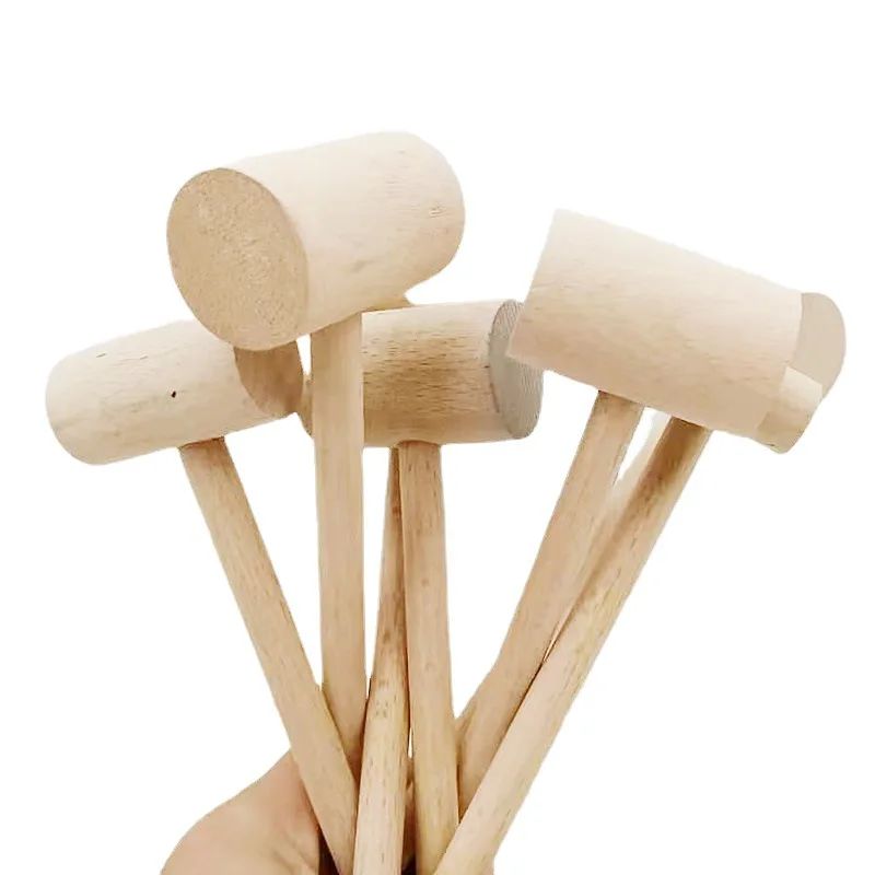 Seafood hammer carb leg hammer carb tools natural wood Factory direct sales 1piece