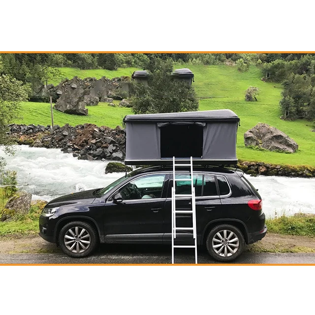 Off Road 4x4 SUV Universal High Quality Hard Alloy Camping tent Car Roof Top Tent For 1-3 Person