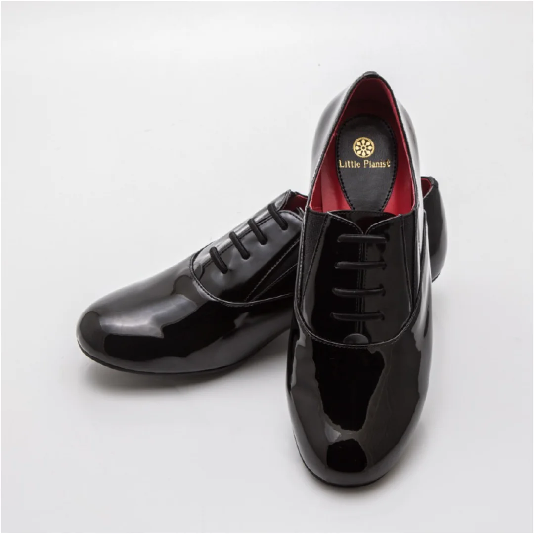 Musician shoes unisex version piano pedal men leather dress shoes